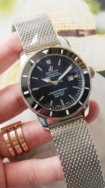 Men's Automatic Mechanical Watch 904L Stainless Steel 46mm-BR13