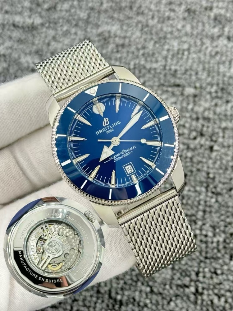 Men's Automatic Mechanical Watch 904L Stainless Steel 43mm-BR22