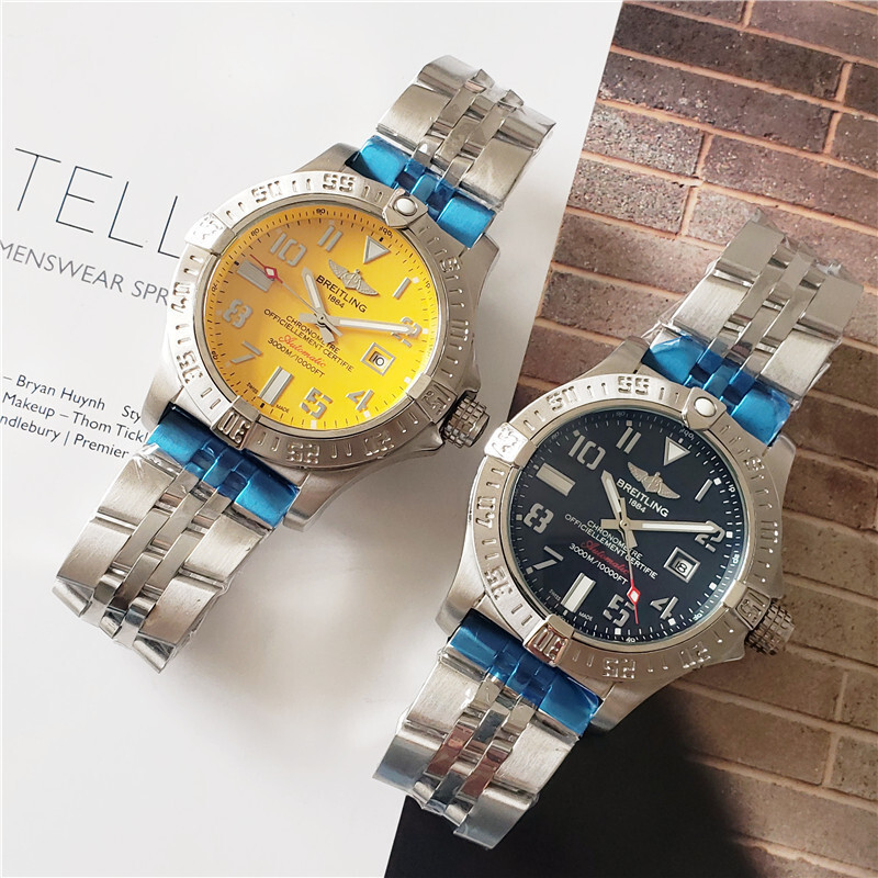 Men's Automatic Mechanical Watch 904L Stainless Steel 44mm-BR17