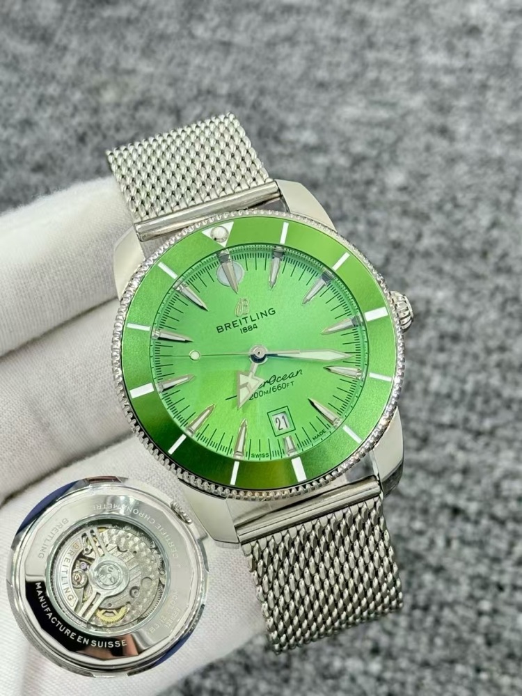 Men's Automatic Mechanical Watch 904L Stainless Steel 43mm-BR22