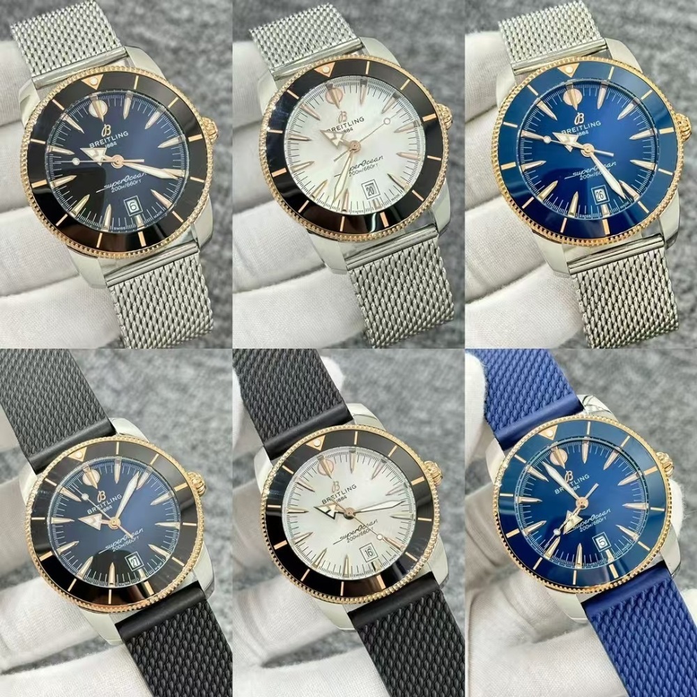 Men's Automatic Mechanical Watch 904L Stainless Steel 43mm-BR22