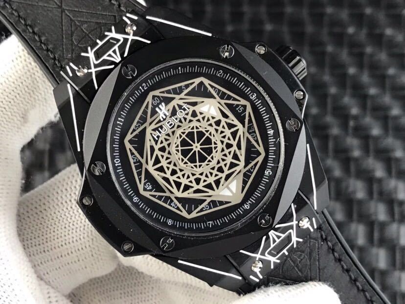 Men's Automatic Mechanical Watch 904L Stainless Steel 42mm-HB5