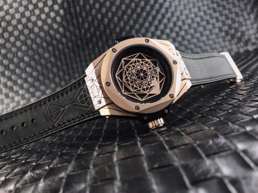 Men's Automatic Mechanical Watch 904L Stainless Steel 42mm-HB5
