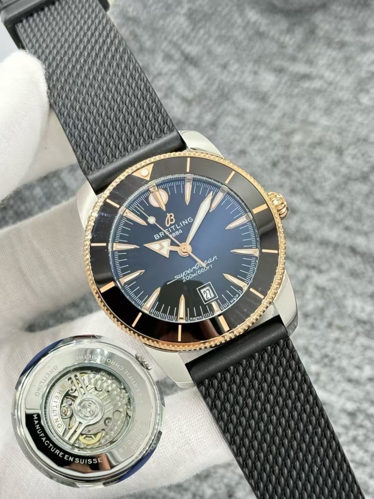 Men's Automatic Mechanical Watch 904L Stainless Steel 43mm-BR22