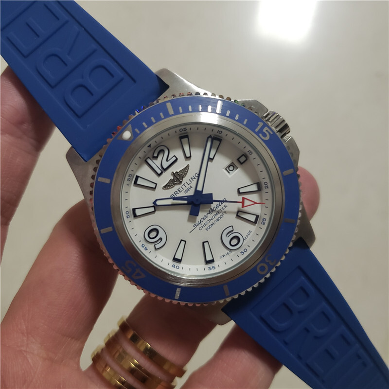 Men's Automatic Mechanical Watch 904L Stainless Steel 46mm-BR33