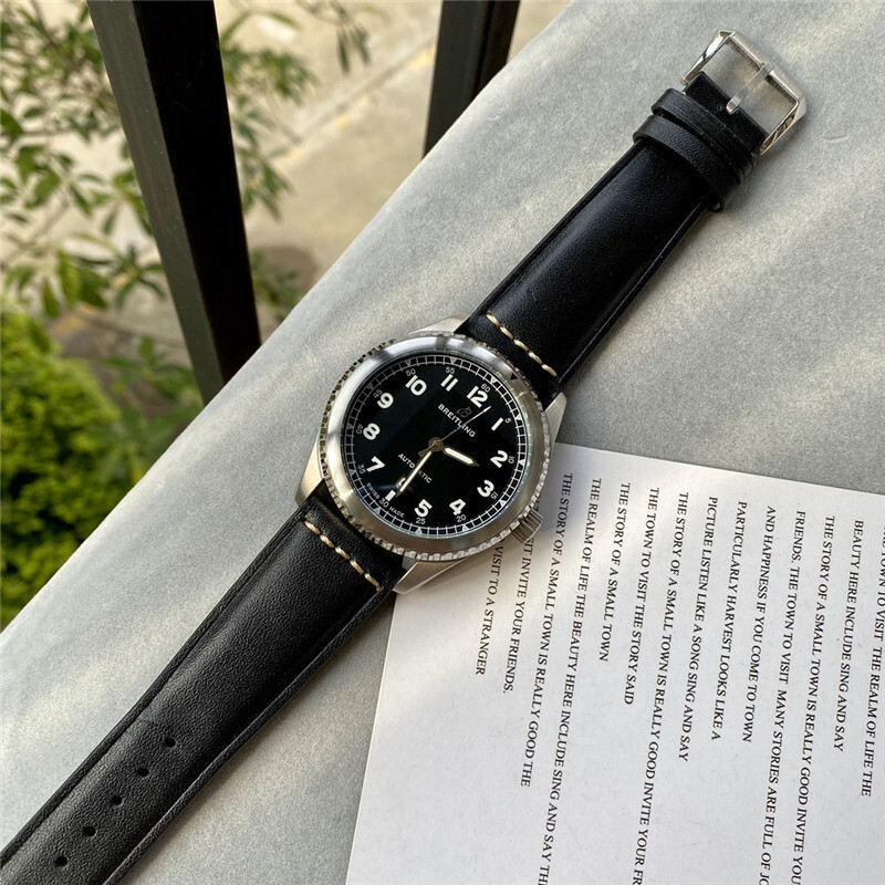 Men's Automatic Mechanical Watch 904L Stainless Steel 43mm-BR37