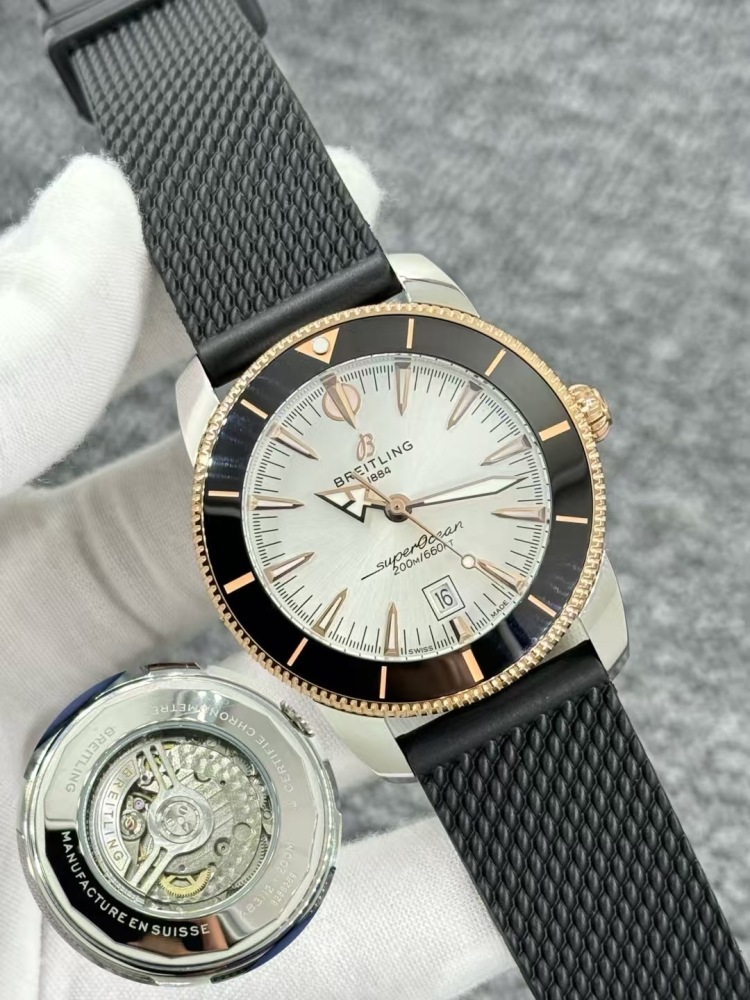 Men's Automatic Mechanical Watch 904L Stainless Steel 43mm-BR22