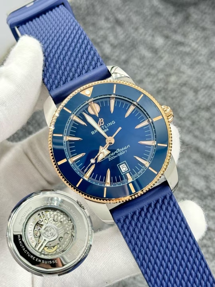 Men's Automatic Mechanical Watch 904L Stainless Steel 43mm-BR22