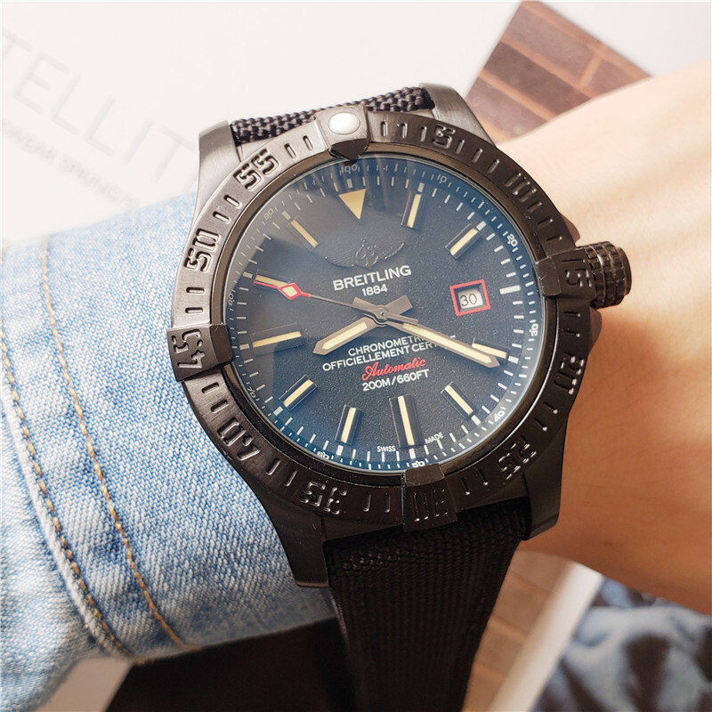 Men's Automatic Mechanical Watch 904L Stainless Steel 48mm-BR19