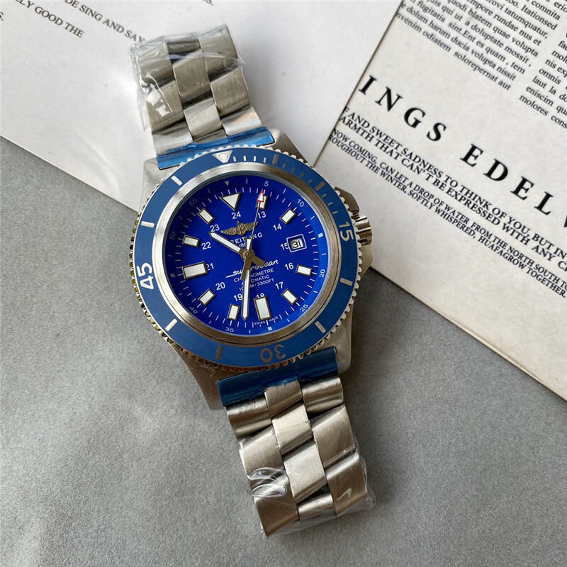 Men's Automatic Mechanical Watch 904L Stainless Steel 44mm-BR30