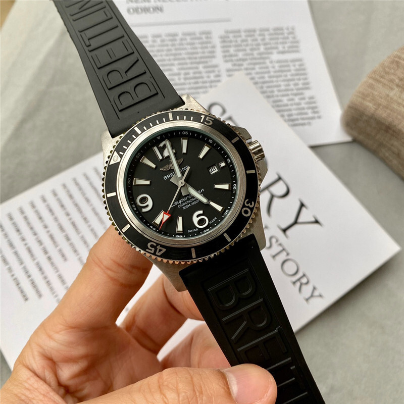 Men's Automatic Mechanical Watch 904L Stainless Steel 46mm-BR21
