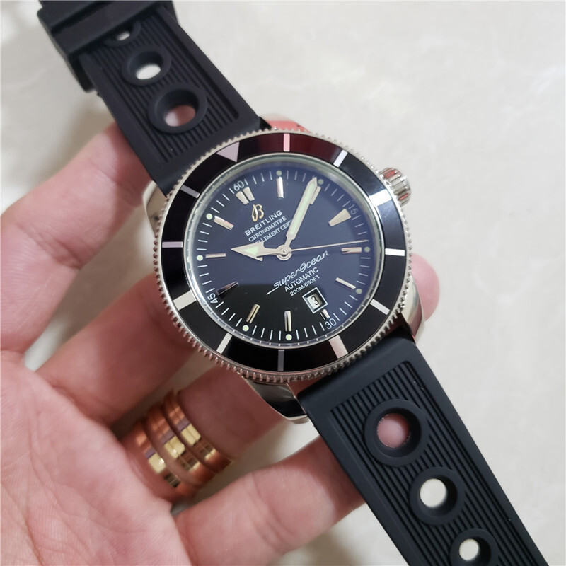 Men's Automatic Mechanical Watch 904L Stainless Steel 46mm-BR6