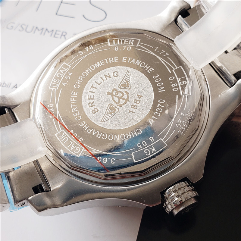 Men's Automatic Mechanical Watch 904L Stainless Steel 44mm-BR17