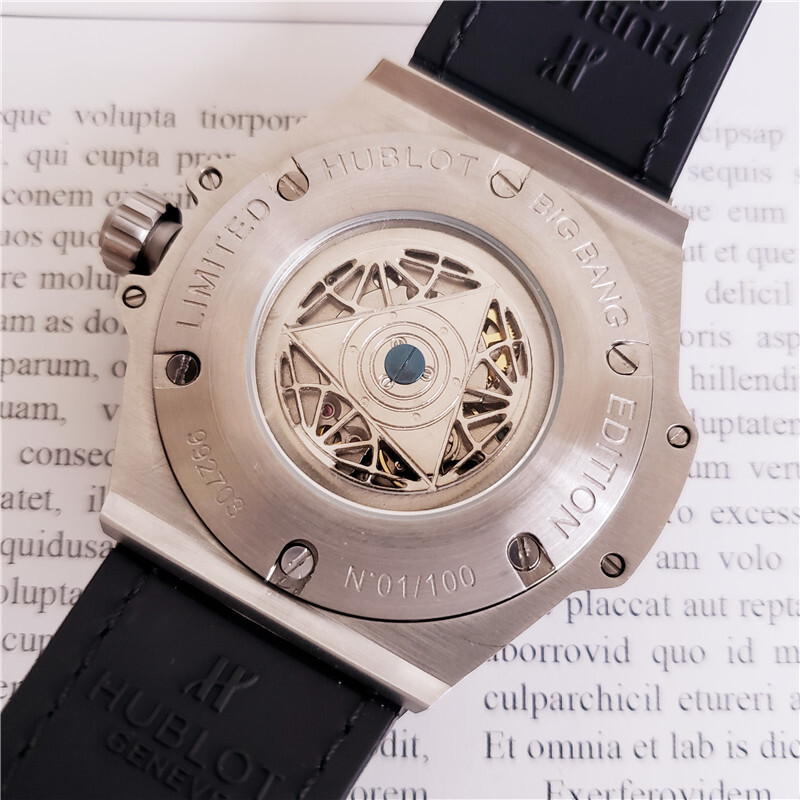 Men's Automatic Mechanical Watch 904L Stainless Steel 43mm-HB4