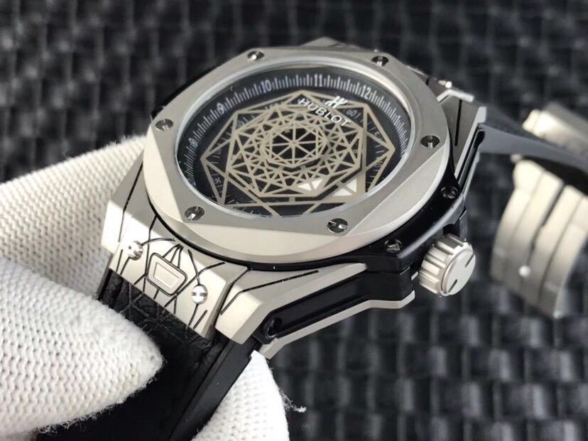 Men's Automatic Mechanical Watch 904L Stainless Steel 42mm-HB5