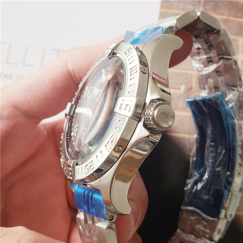 Men's Automatic Mechanical Watch 904L Stainless Steel 44mm-BR17