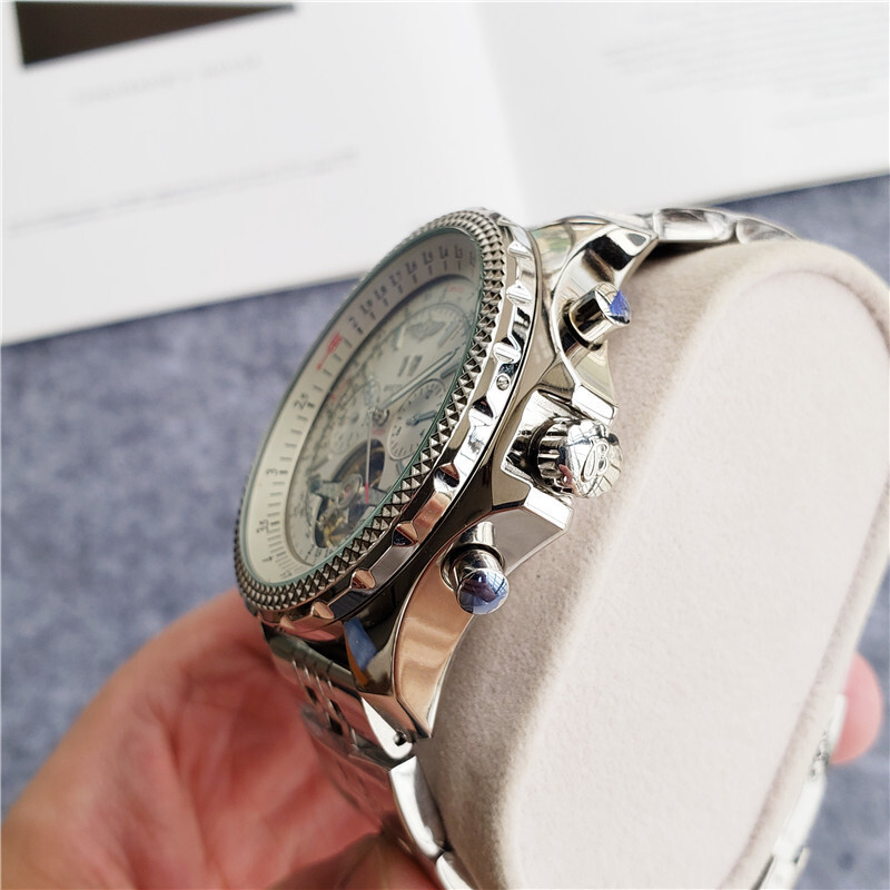 Men's Automatic Mechanical Watch 904L Stainless Steel 47mm-BR36