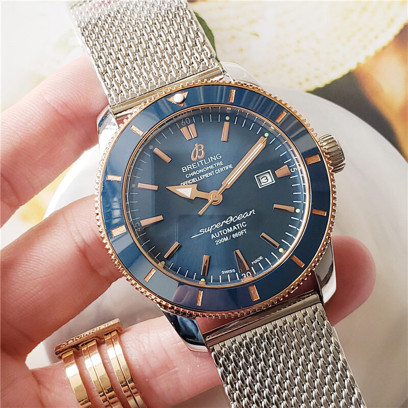 Men's Automatic Mechanical Watch 904L Stainless Steel 46mm-BR13