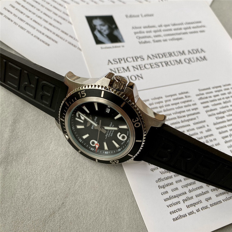 Men's Automatic Mechanical Watch 904L Stainless Steel 46mm-BR21