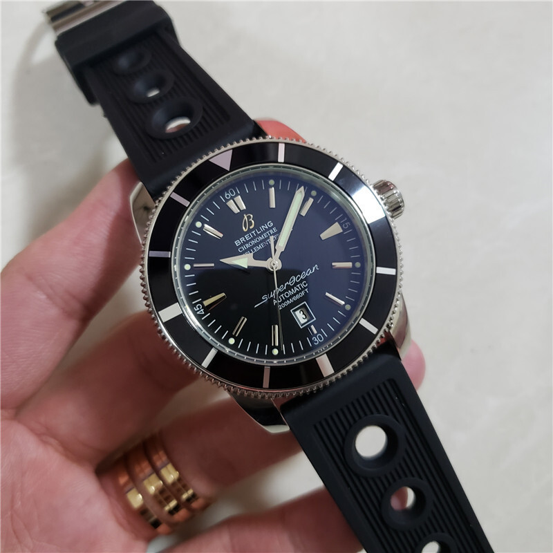 Men's Automatic Mechanical Watch 904L Stainless Steel 46mm-BR6