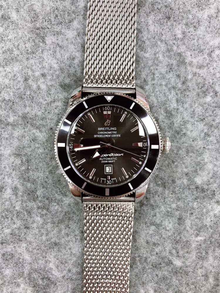 Men's Automatic Mechanical Watch 904L Stainless Steel 43mm-BR8