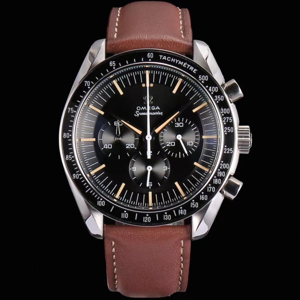 Men's Quartz Watch Chronograph 904L Stainless Steel 44mm-OG209