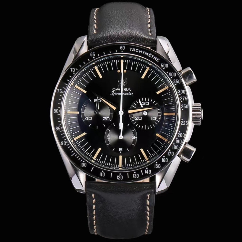 Men's Quartz Watch Chronograph 904L Stainless Steel 44mm-OG209