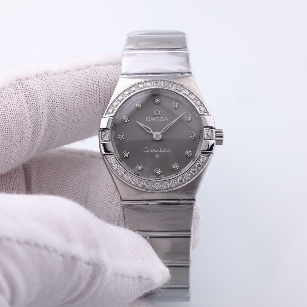 Women's Quartz Watch Chronograph 904L Stainless Steel 28mm-OG218