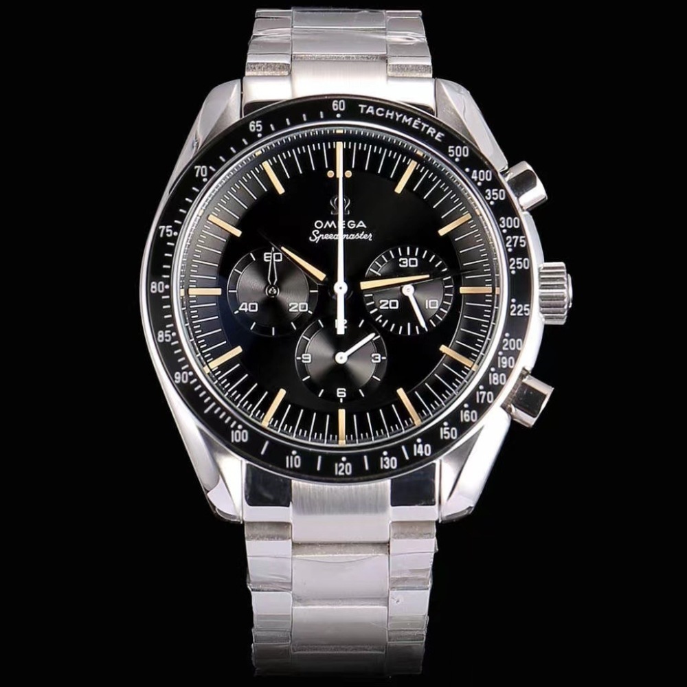 Men's Quartz Watch Chronograph 904L Stainless Steel 44mm-OG209