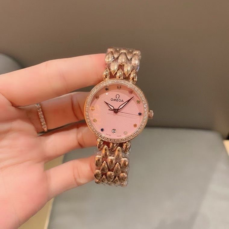 Women's Quartz Watch Chronograph 904L Stainless Steel 33mm-OG274