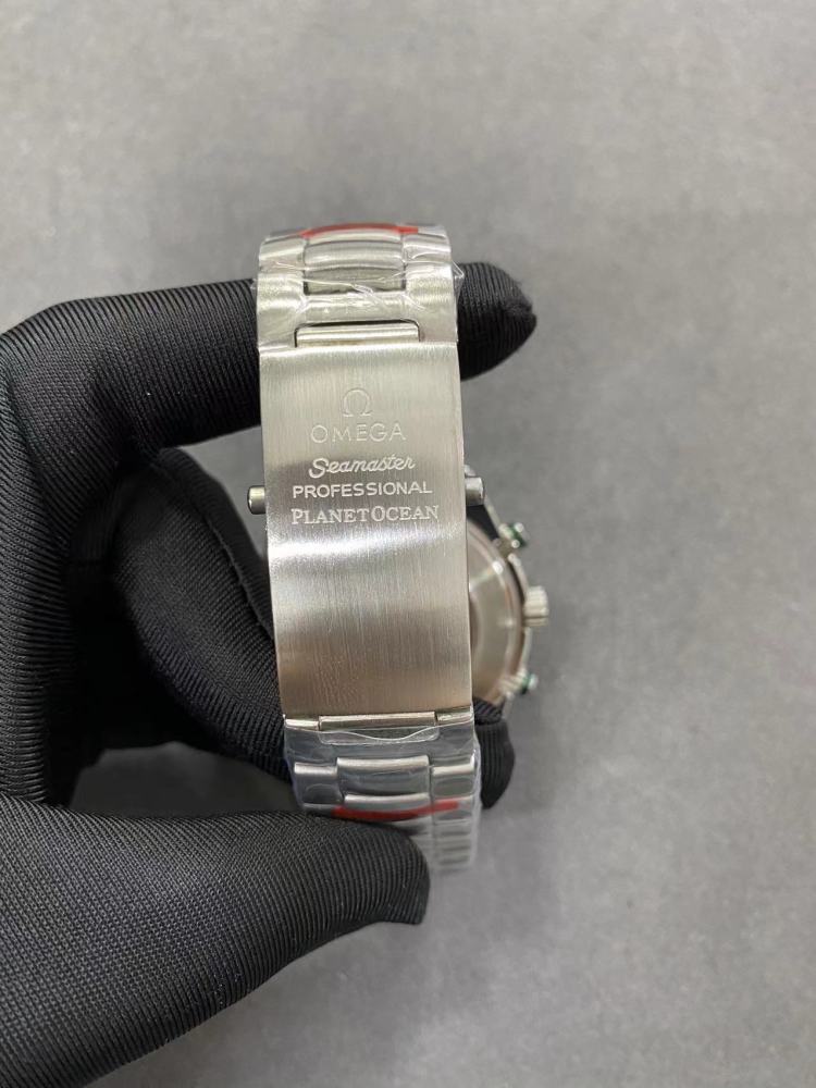 Men's Quartz Watch Chronograph 904L Stainless Steel 44mm-OG266