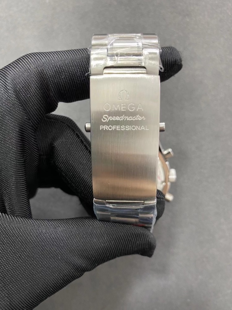 Men's Quartz Watch Chronograph 904L Stainless Steel 45mm-OG235