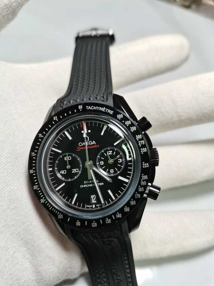 Men's Quartz Watch Chronograph 904L Stainless Steel 44mm-OG273