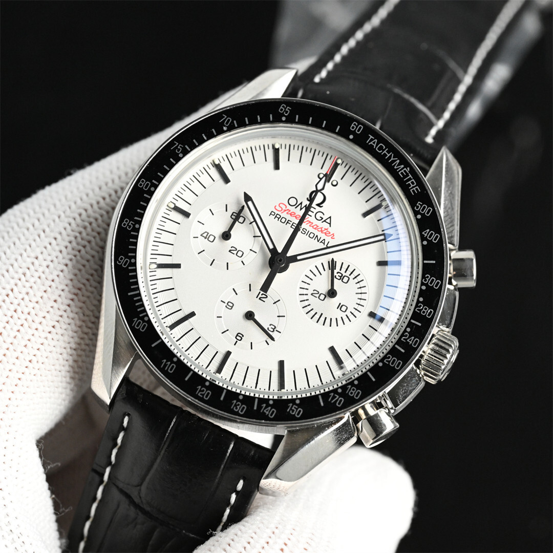 Men's Automatic Mechanical Watch Quartz Watch Chronograph 904L Stainless Steel 42mm-OG258