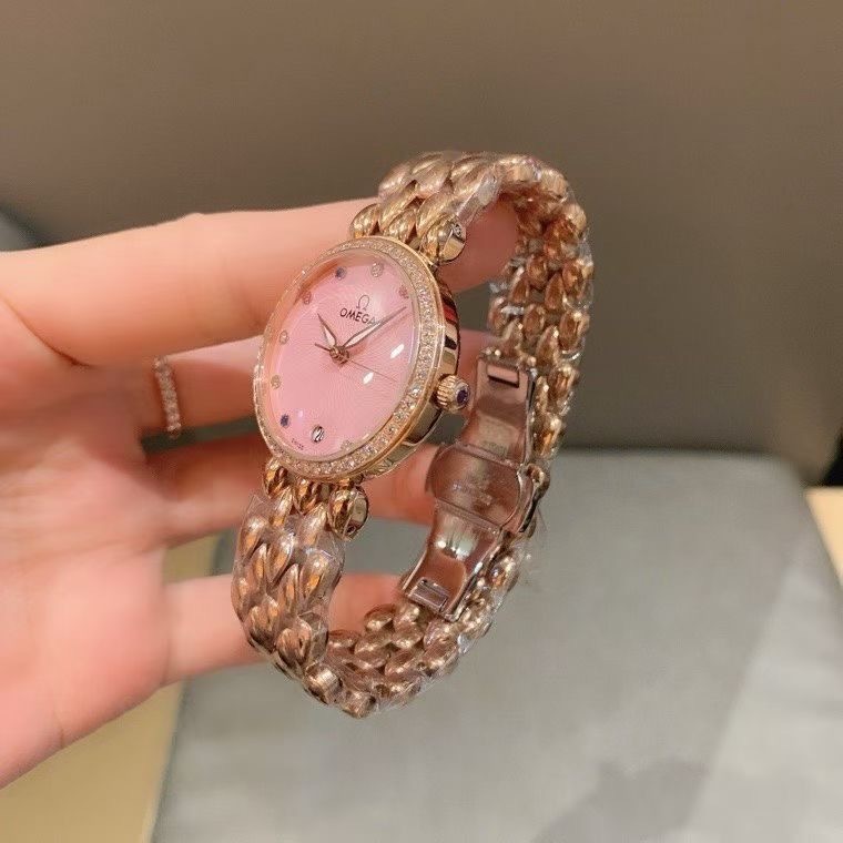 Women's Quartz Watch Chronograph 904L Stainless Steel 33mm-OG274