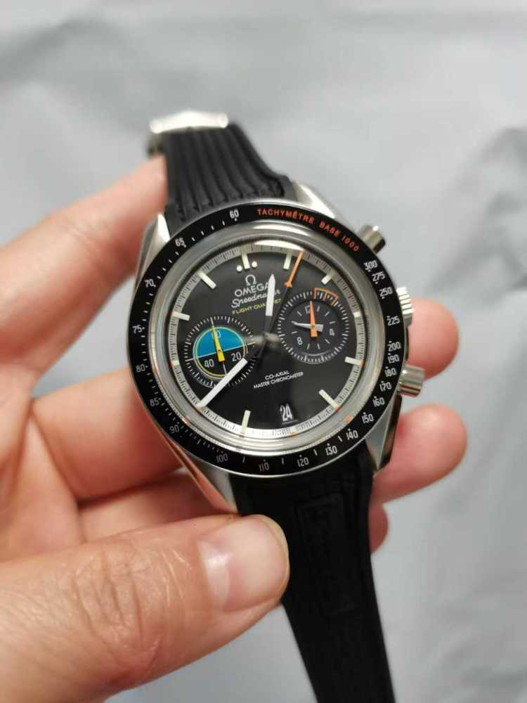 Men's Quartz Watch Chronograph 904L Stainless Steel 42mm-OG230