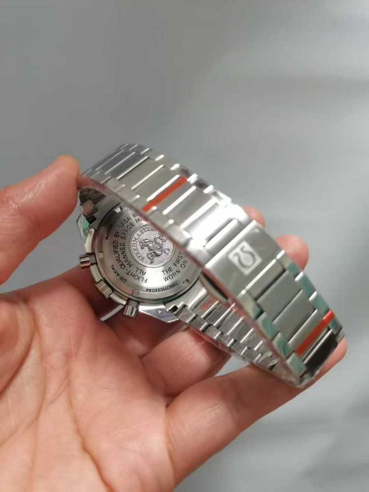 Men's Quartz Watch Chronograph 904L Stainless Steel 42mm-OG230