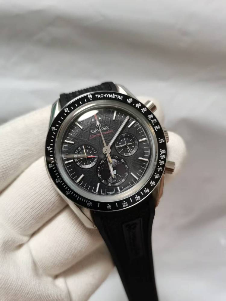 Men's Quartz Watch Chronograph 904L Stainless Steel 43mm-OG270