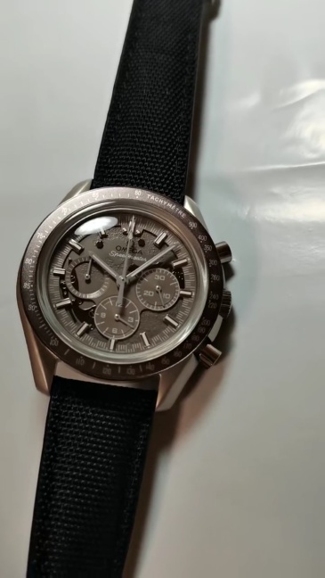 Men's Quartz Watch Chronograph 904L Stainless Steel 42mm-OG286