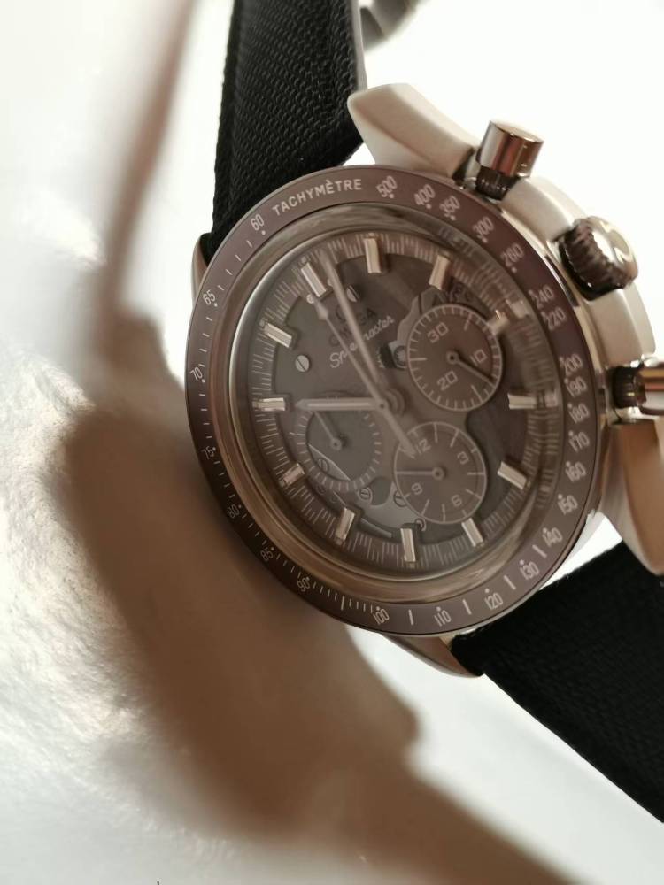 Men's Quartz Watch Chronograph 904L Stainless Steel 42mm-OG286