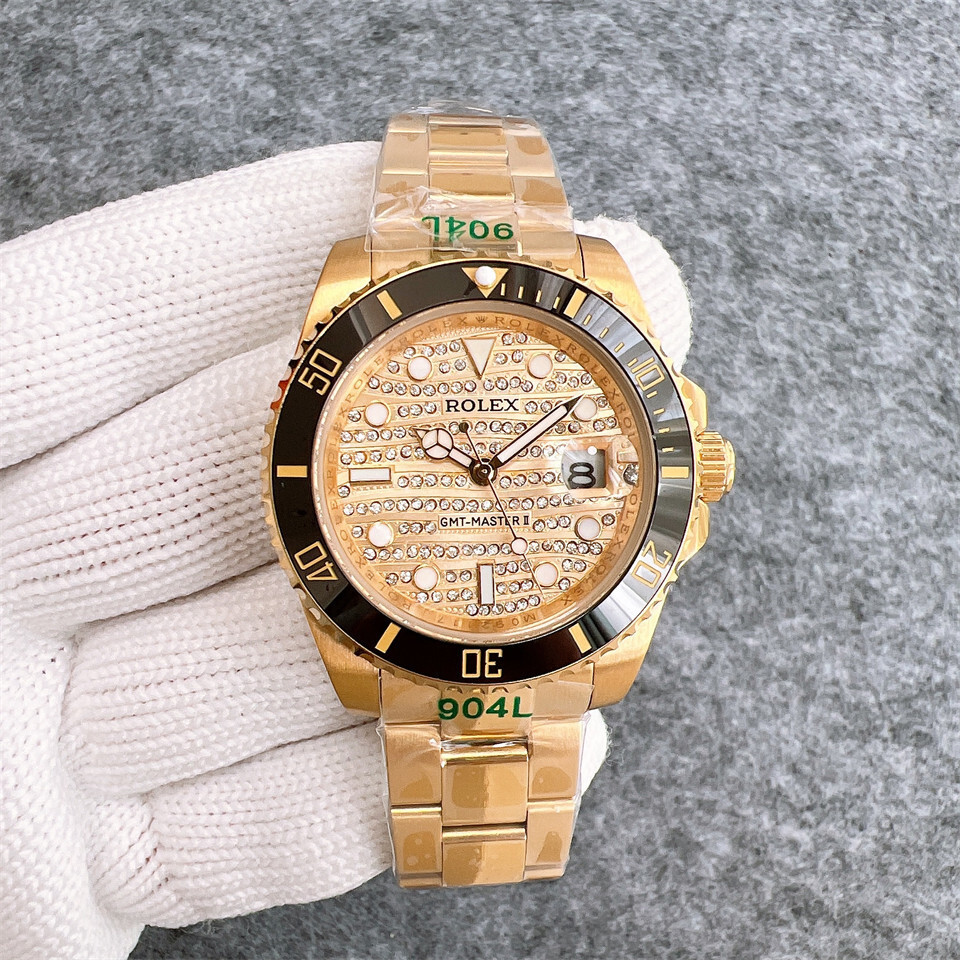 Men's Automatic Mechanical Watch 904L Stainless Steel 40mm-RLX482