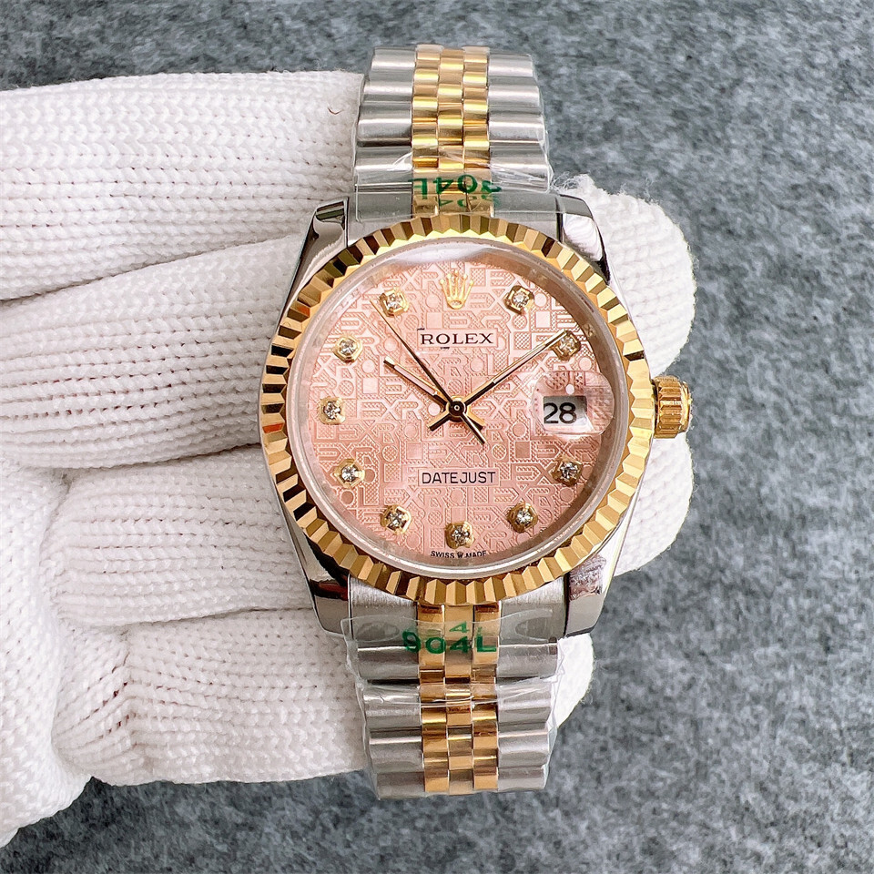 Women's Automatic Mechanical Watch 904L Stainless Steel36mm-RLX490