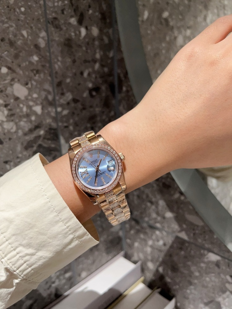 Women's Automatic Mechanical Watch 904L Stainless Steel31mm-RLX479