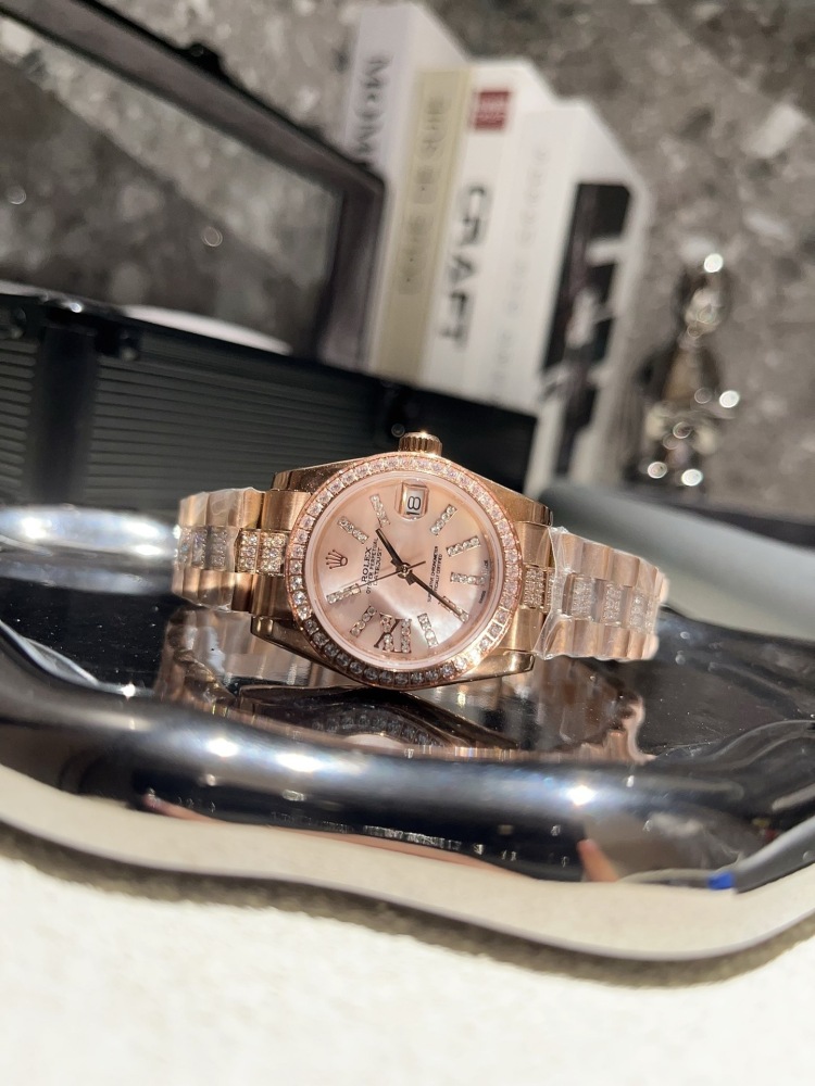 Women's Automatic Mechanical Watch 904L Stainless Steel31mm-RLX479