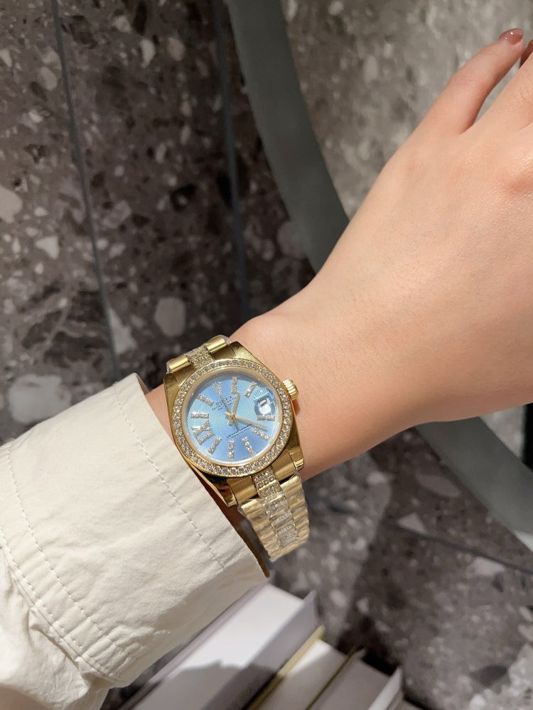 Women's Automatic Mechanical Watch 904L Stainless Steel31mm-RLX479