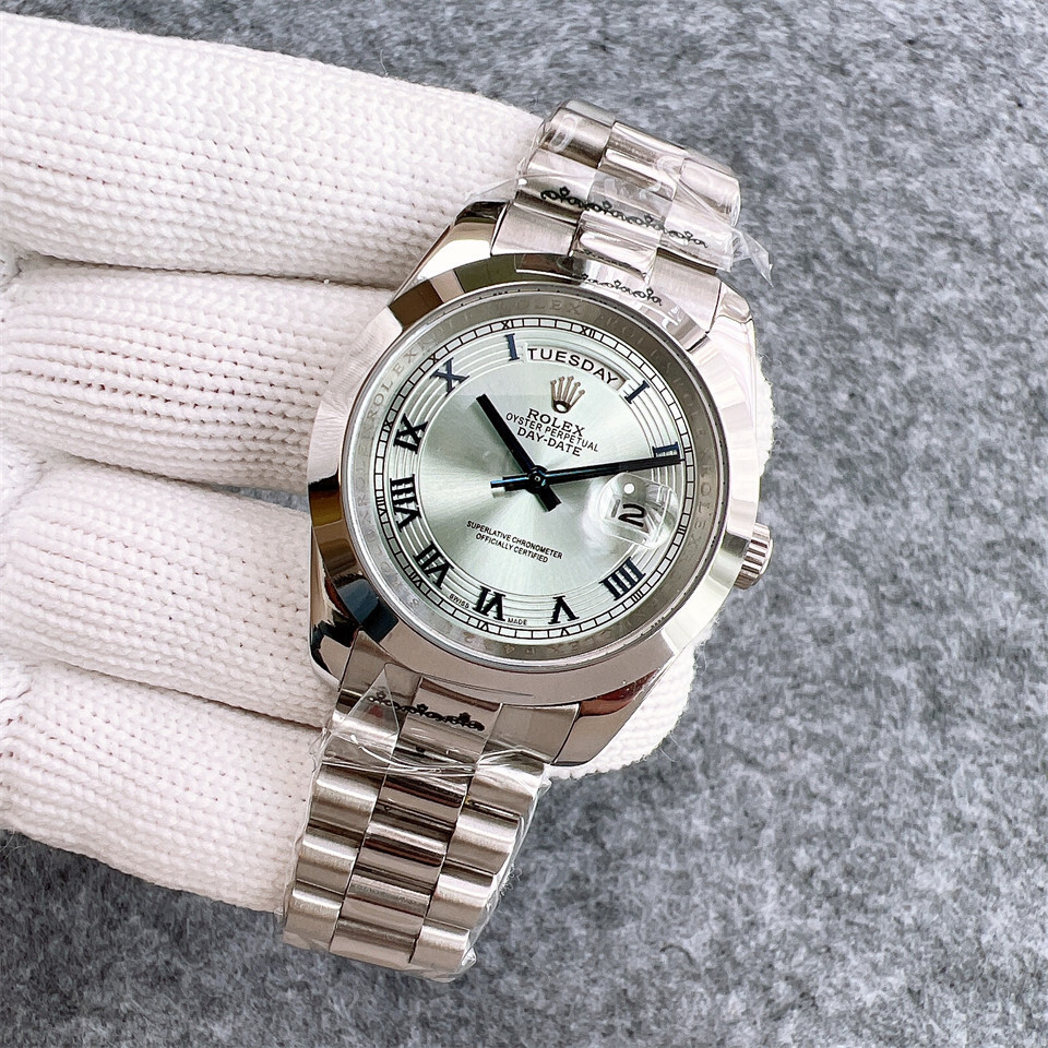 Men's Automatic Mechanical Watch 904L Stainless Steel 40mm-RLX496