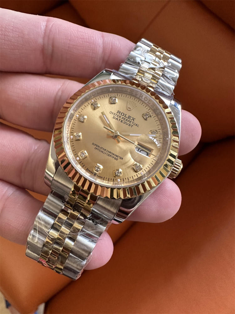 Women's Automatic Mechanical Watch 904L Stainless Steel 36mm-RLX522