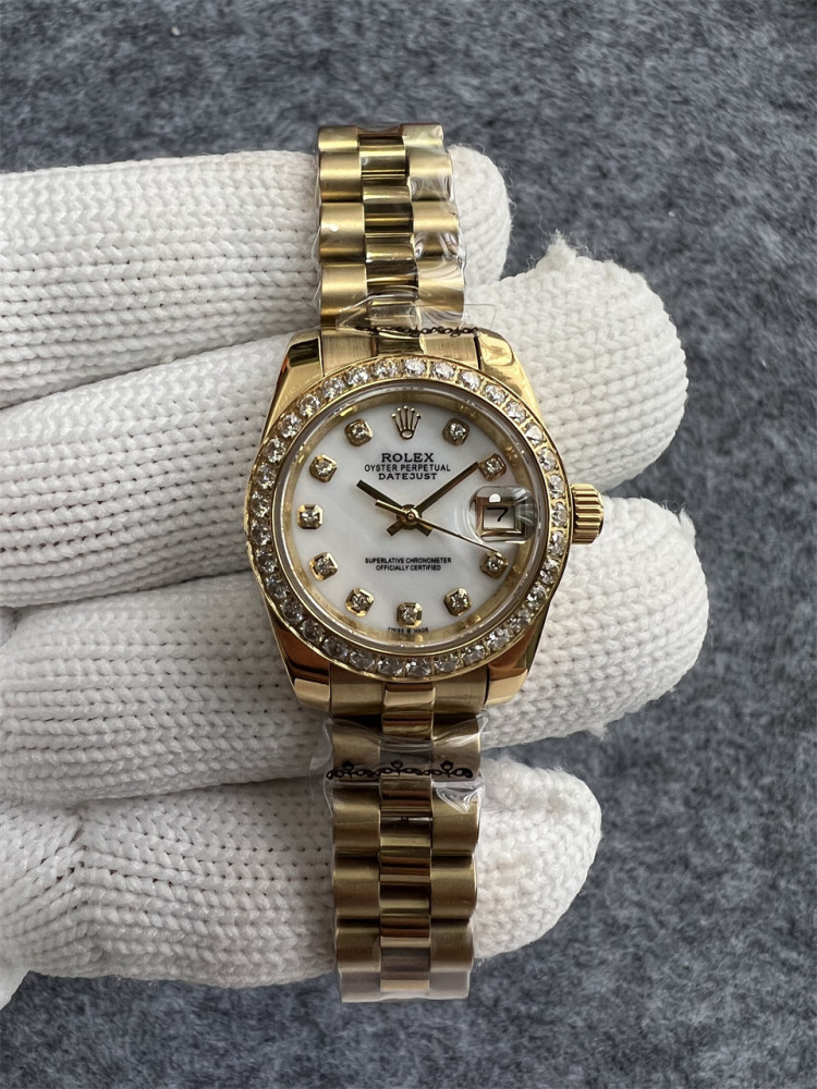 Women's Automatic Mechanical Watch 904L Stainless Steel 28mm-RLX509