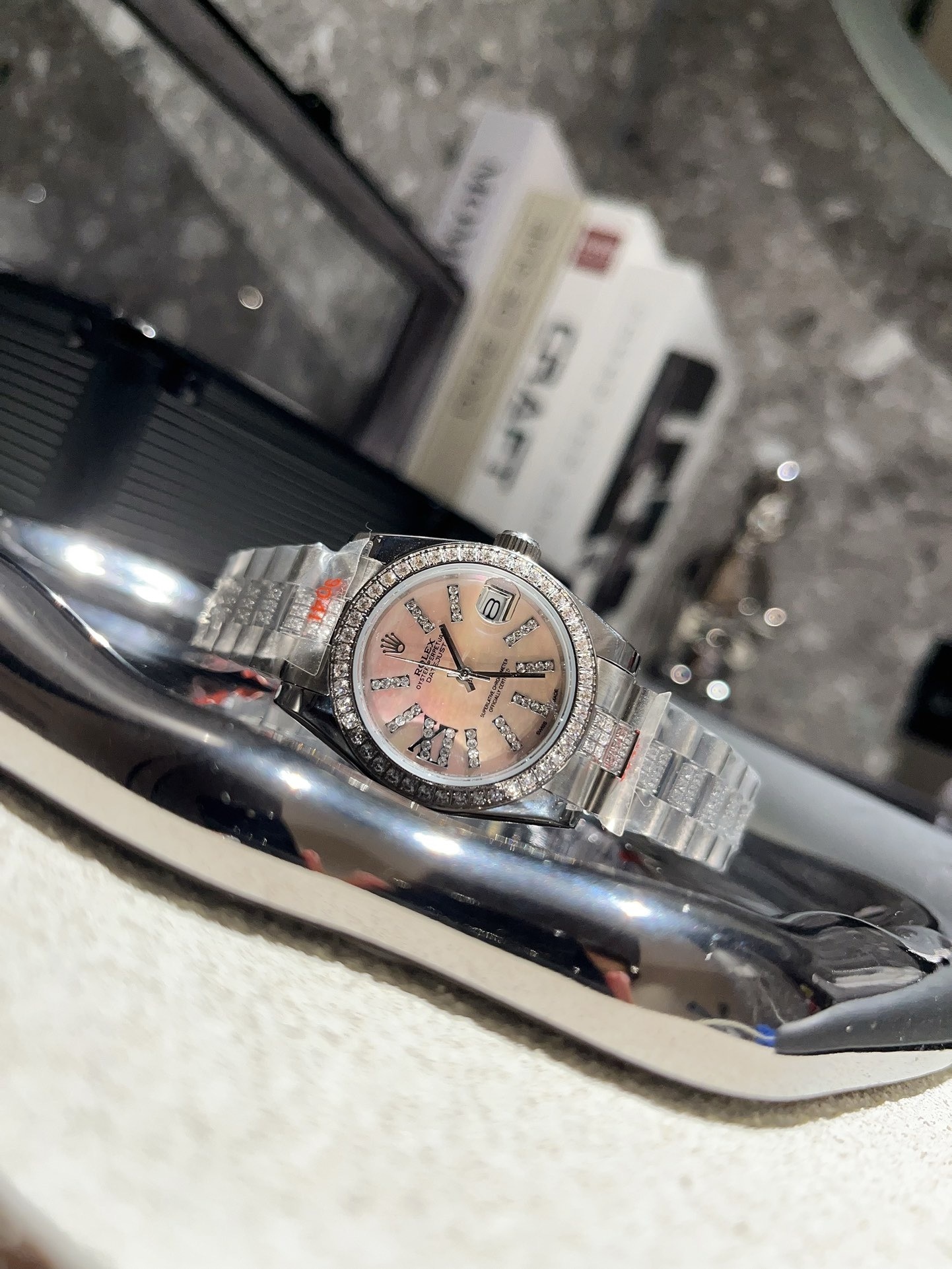 Women's Automatic Mechanical Watch 904L Stainless Steel31mm-RLX479