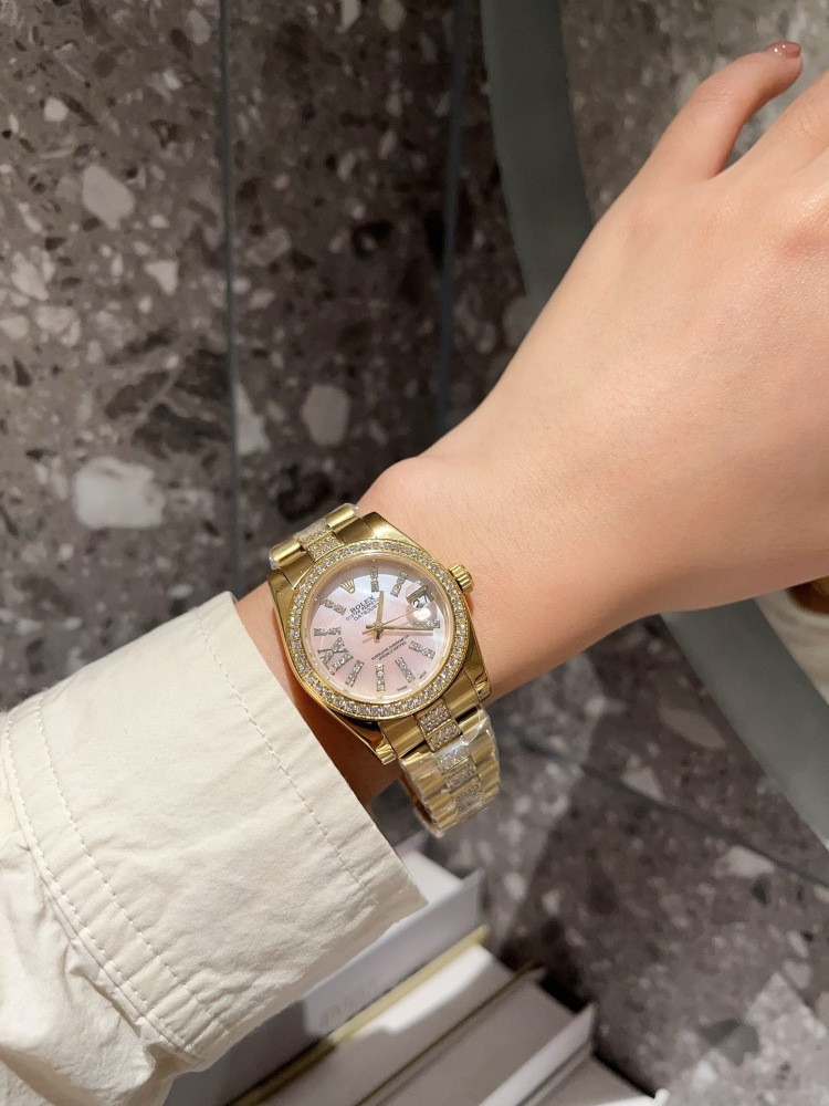 Women's Automatic Mechanical Watch 904L Stainless Steel31mm-RLX479